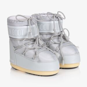 Moon Boot Light Gray Winter Boots